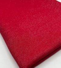 Red Plain Washed Stretch Denim 280GSM - T9 Fabrics
