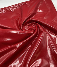 Red PU Vinyl Dress Craft Fabric - T9 Fabrics