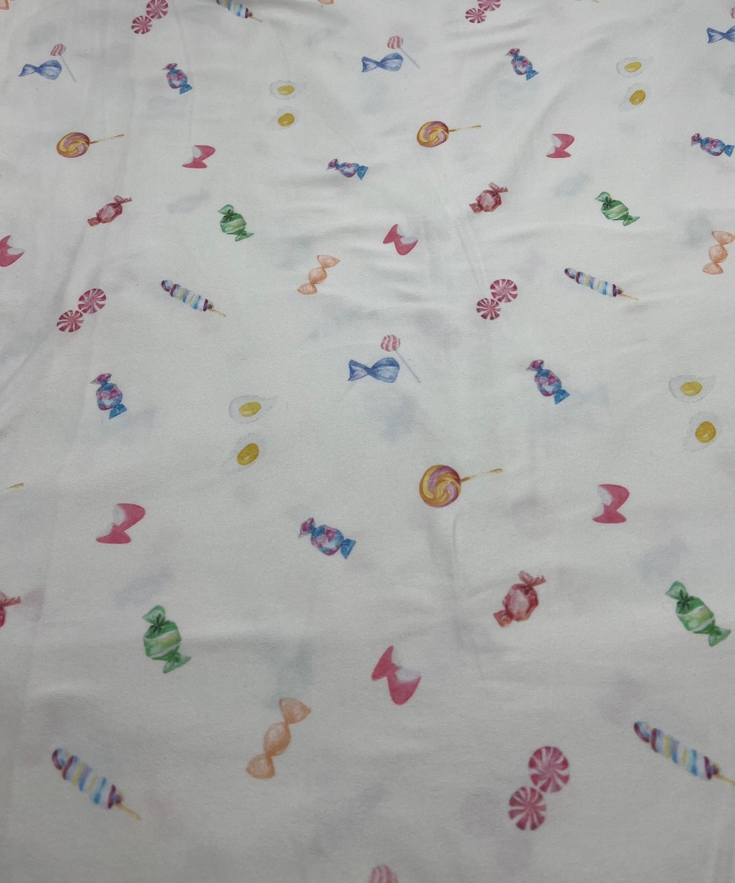 Retro Sweets Super Soft Print Spun Poly Stretch Fabric - T9 Fabrics