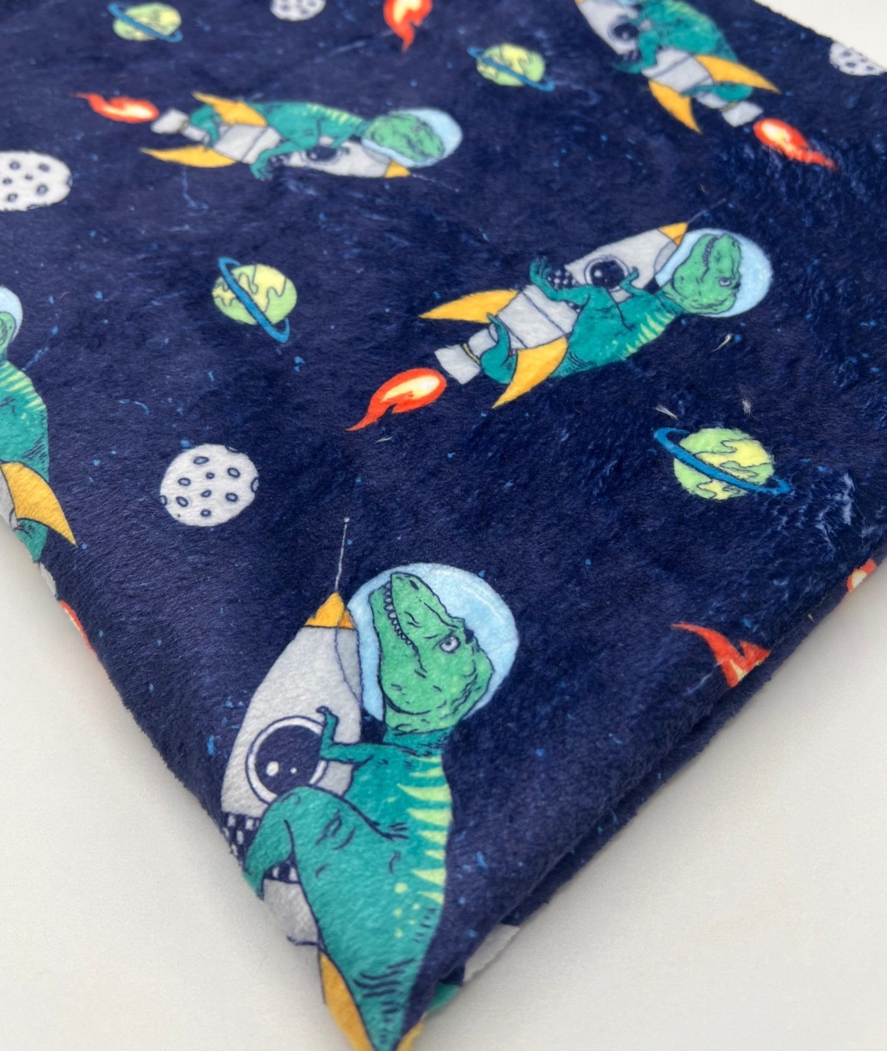 Ride The Rocket Cuddle Fleece Fabric Blanket Loungewear - T9 Fabrics
