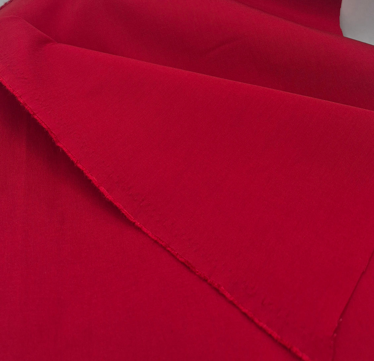 Red Bengaline Stretch Fabric