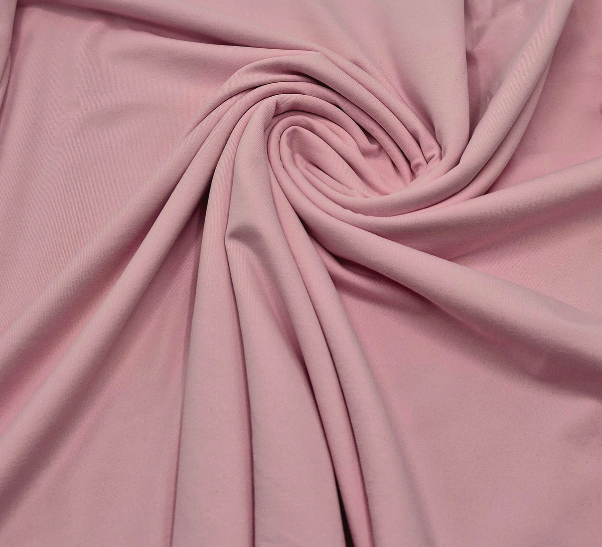 Baby Pink Stretch Jersey 220GSM 4 Way Stretch Fabric