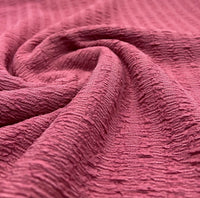 Rose Popcorn Stretch Fabric - T9 Fabrics