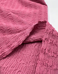 Rose Popcorn Stretch Fabric - T9 Fabrics