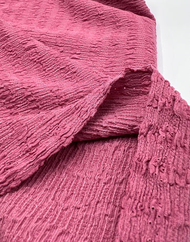 Rose Popcorn Stretch Fabric - T9 Fabrics