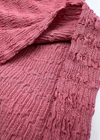 Rose Popcorn Stretch Fabric - T9 Fabrics