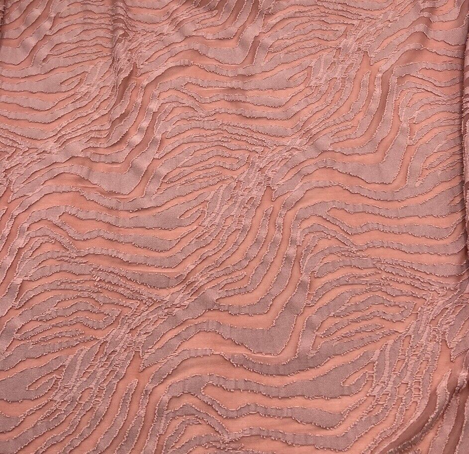 Rose Textured Zebra Stretch Dress Craft Fabric - T9 Fabrics