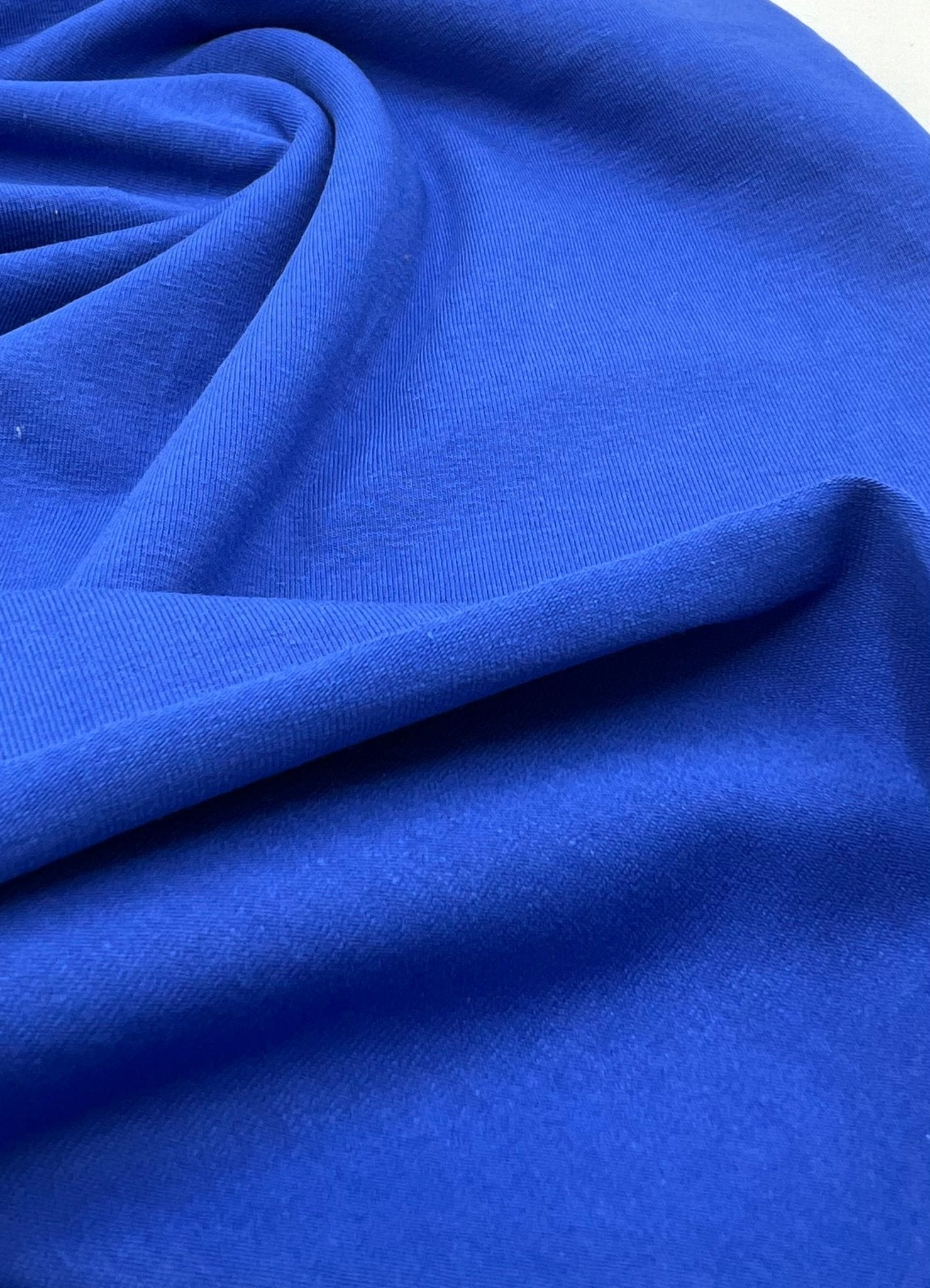 Royal Plain Cotton Stretch Jersey 240 GSM 92/8 Lycra Jersey, 4 Way Stretch, Sold By Metre - T9 Fabrics