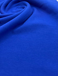 Royal Plain Cotton Stretch Jersey 240 GSM 92/8 Lycra Jersey, 4 Way Stretch, Sold By Metre - T9 Fabrics