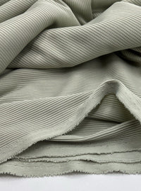 Sage 2X1 Fine Rib Stretch Fabric - T9 Fabrics