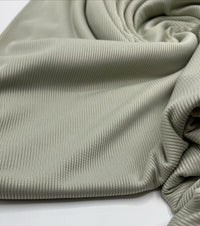 Sage 2X1 Fine Rib Stretch Fabric - T9 Fabrics