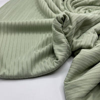 Sage 8x4 Wide Rib Stretch Fabric - T9 Fabrics