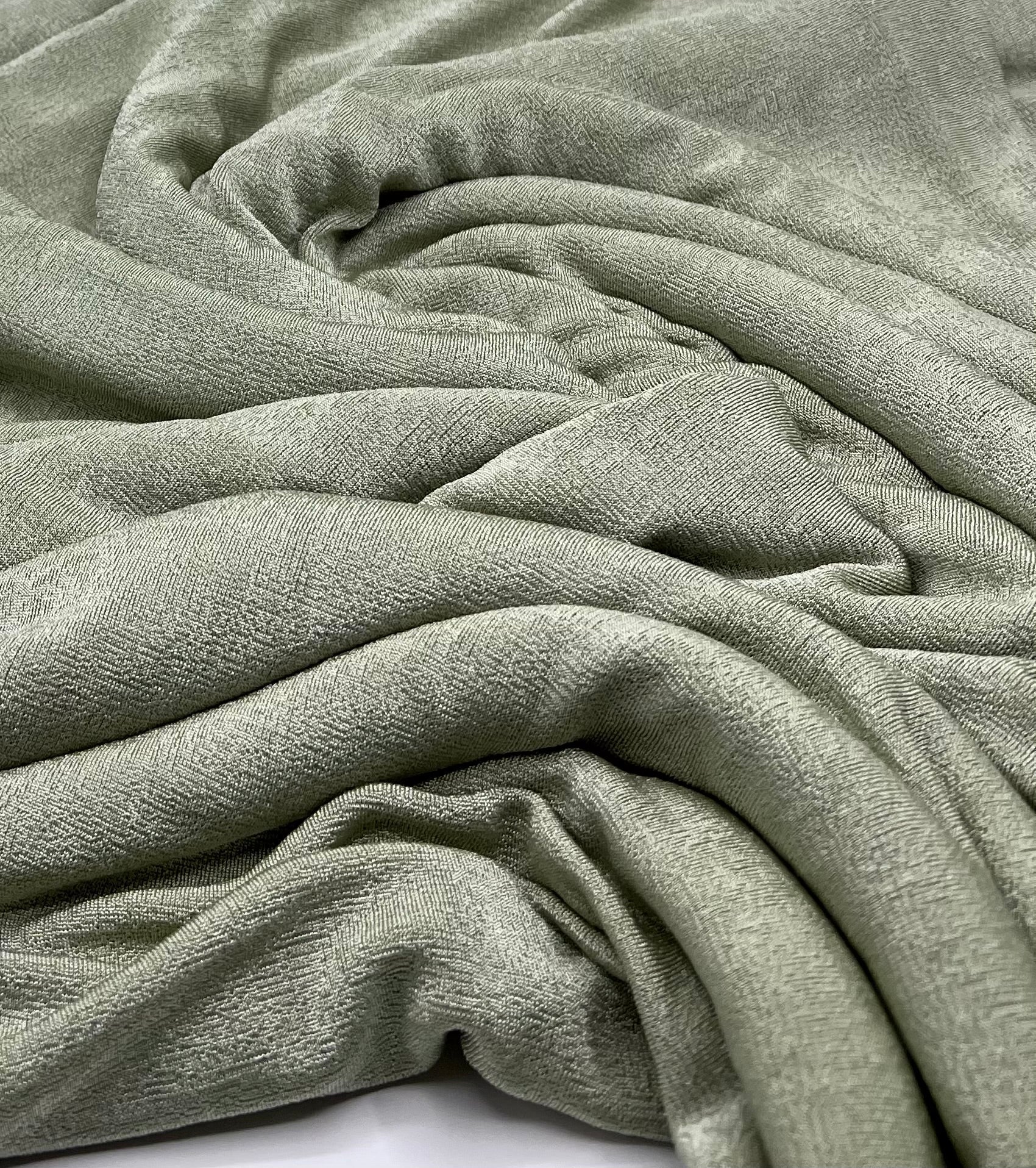 Sage Acetate Slinky Stretch Fabric - T9 Fabrics