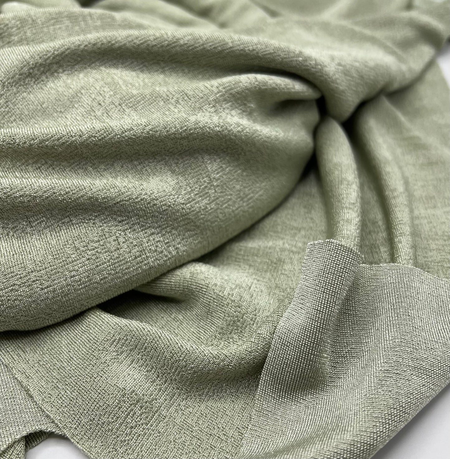 Sage Acetate Slinky Stretch Fabric - T9 Fabrics