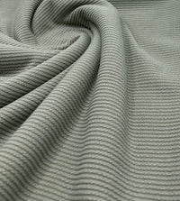 Sage Crinkle Rib Stretch Fabric - T9 Fabrics