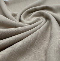 Sand Polyester Linen Non Stretch Fabric - T9 Fabrics