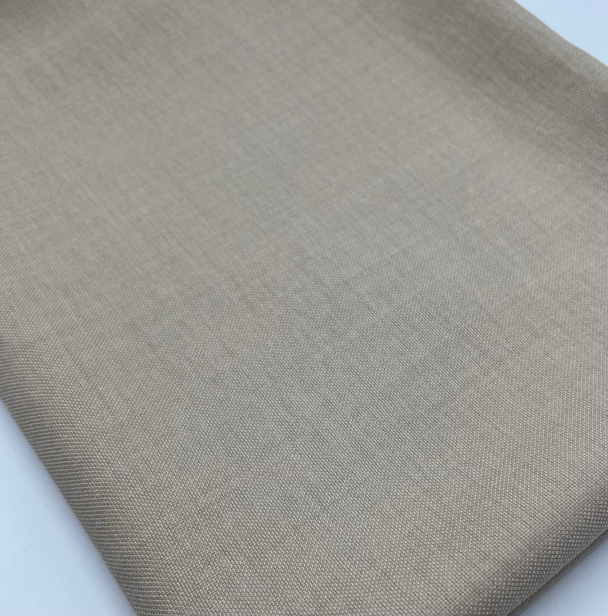 Sand Polyester Linen Non Stretch Fabric - T9 Fabrics