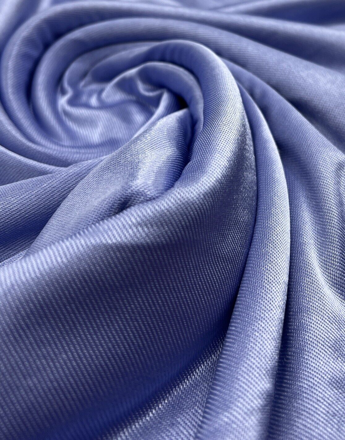 Shiny Blue Stretch Nylon Dress Craft Fabric - T9 Fabrics