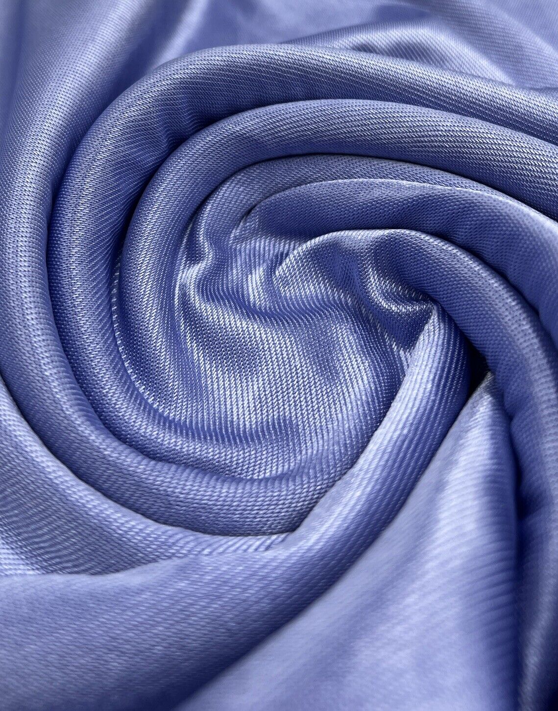 Shiny Blue Stretch Nylon Dress Craft Fabric - T9 Fabrics