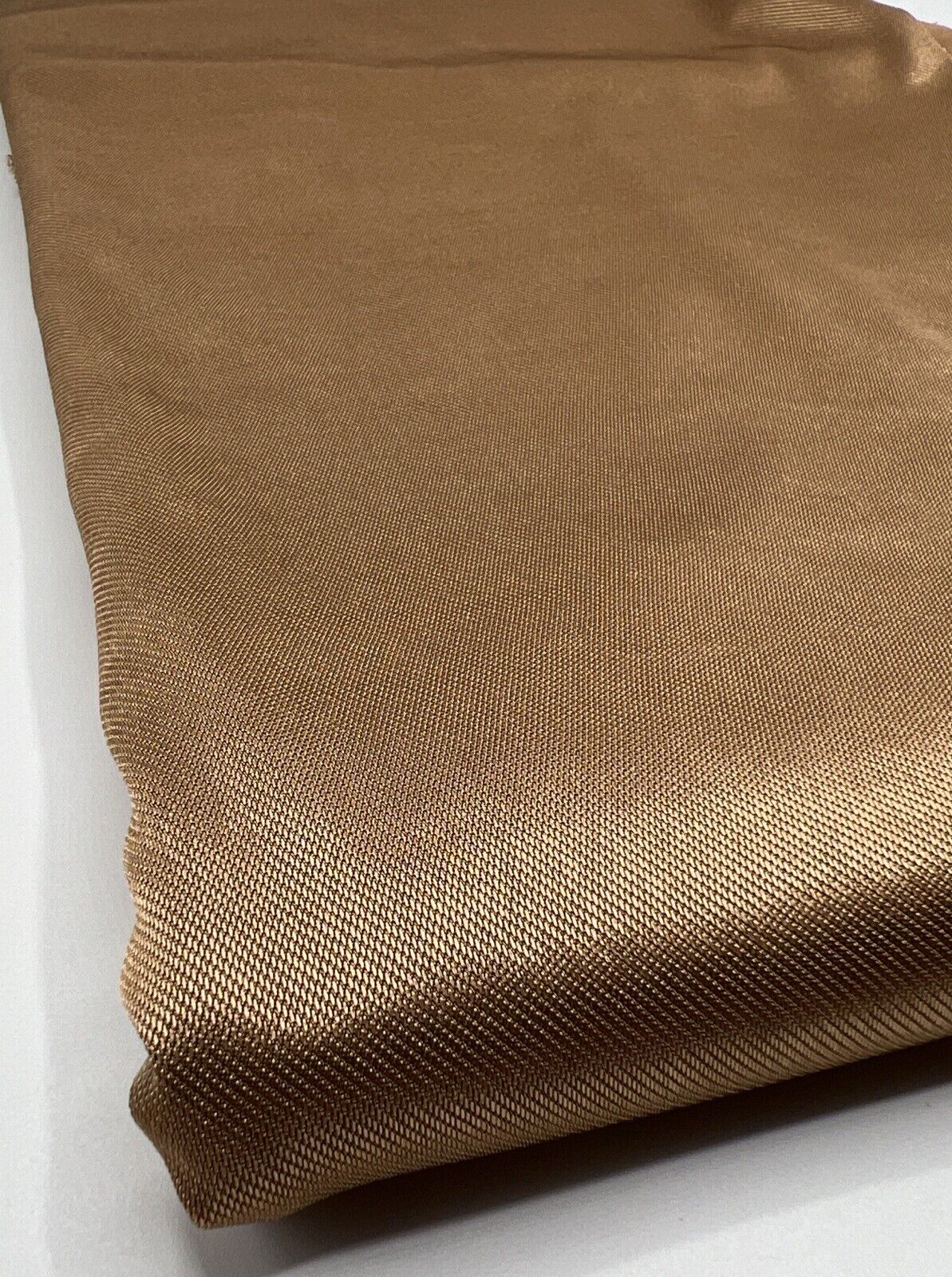 Shiny Camel Stretch Nylon Dress Craft Fabric - T9 Fabrics