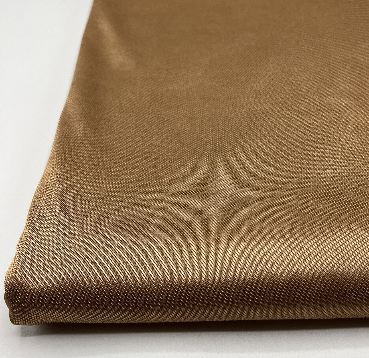 Shiny Camel Stretch Nylon Dress Craft Fabric - T9 Fabrics