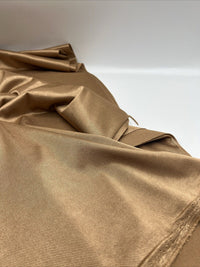 Shiny Camel Stretch Nylon Dress Craft Fabric - T9 Fabrics