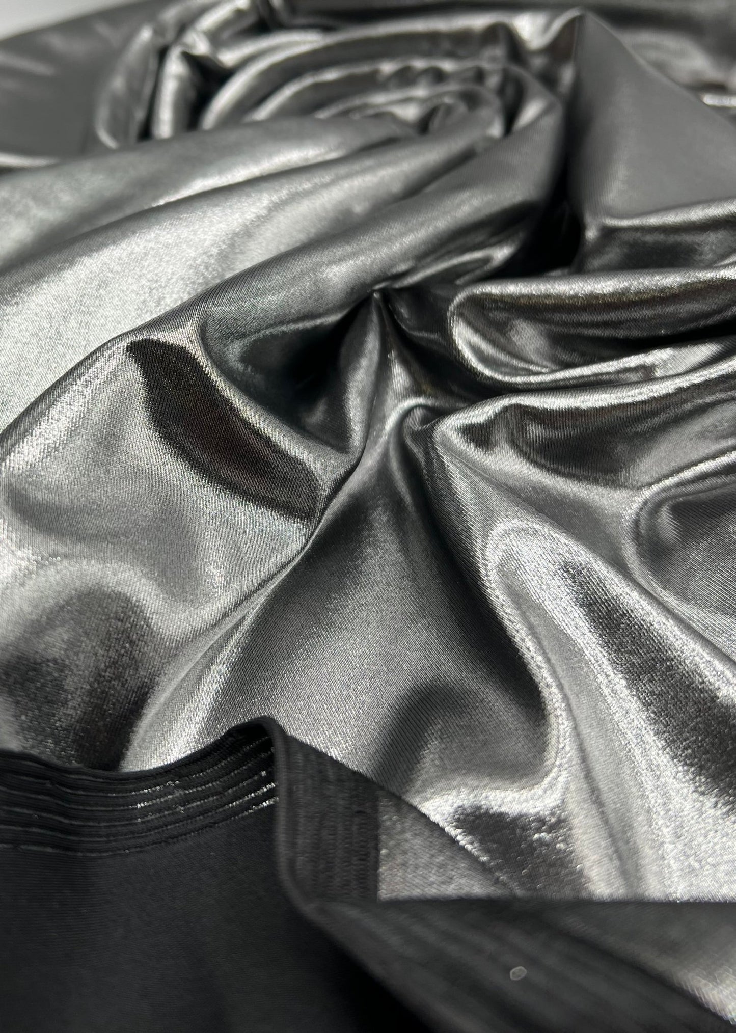 Silver Foil Swimwear / Sportswear Fabric - T9 Fabrics