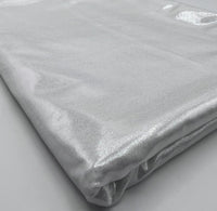 Silver Grey Shiny Foil Swimwear / Sportswear Fabric - T9 Fabrics