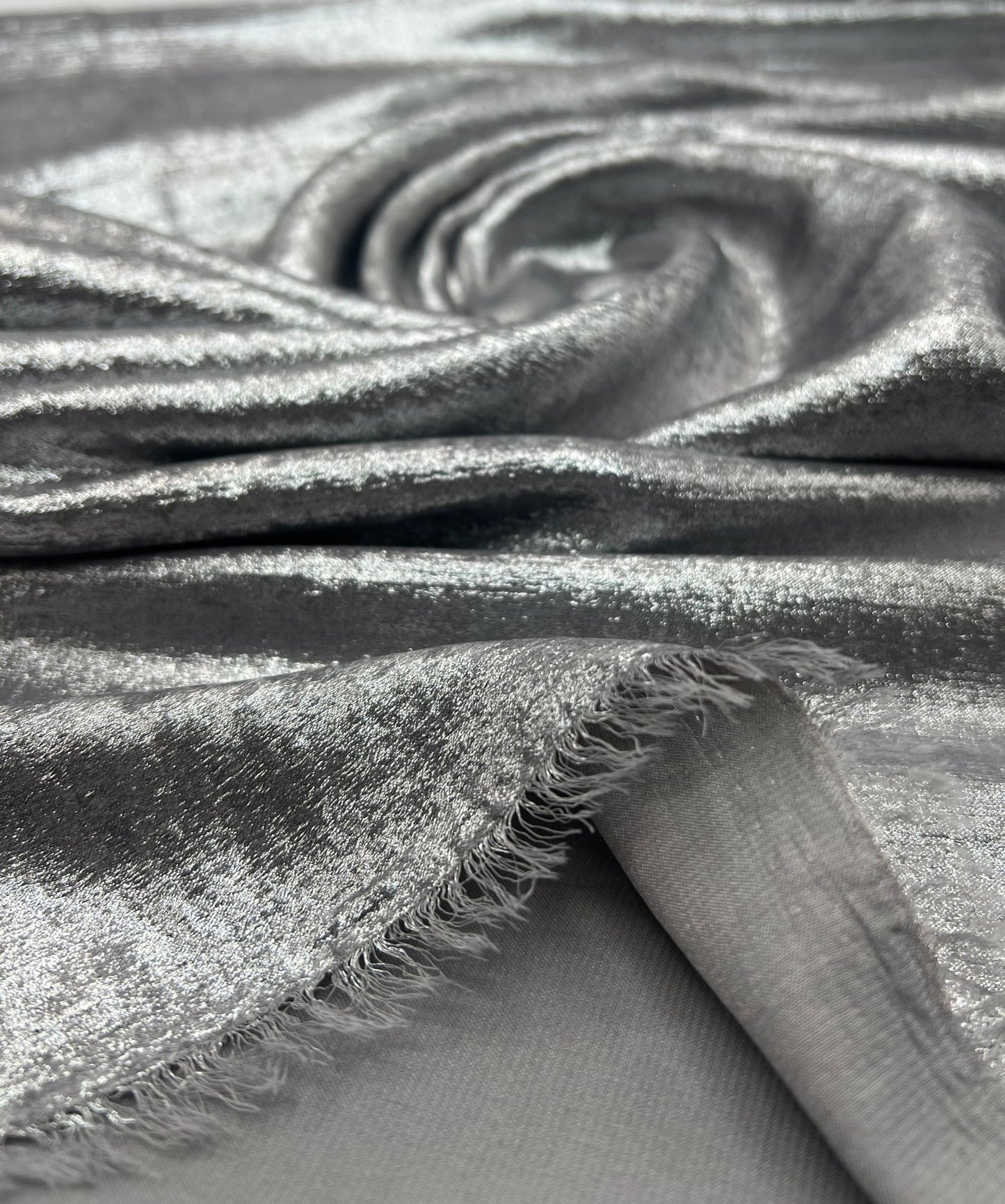 Silver Shimmer Lightweight Non Stretch Fabric - T9 Fabrics