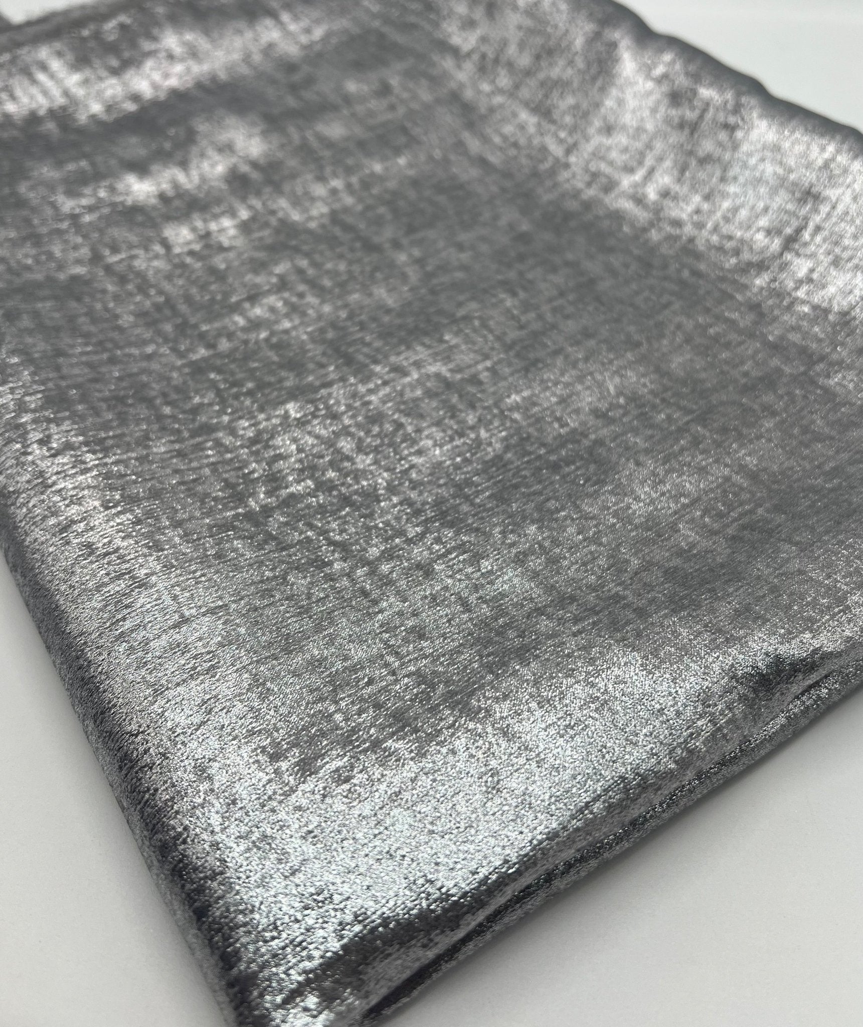Silver Shimmer Lightweight Non Stretch Fabric - T9 Fabrics