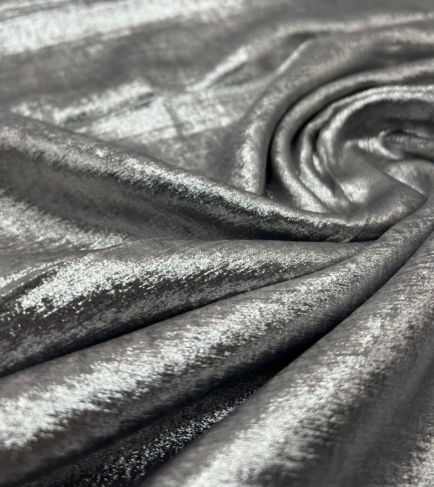 Silver Shimmer Lightweight Non Stretch Fabric - T9 Fabrics