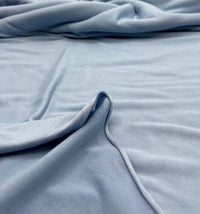 Sky Blue Plain Super Soft Bogota 4 Way Stretch Fabric - T9 Fabrics