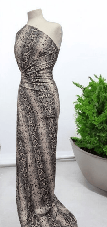 Snake Skin ITY Fabric - T9 Fabrics