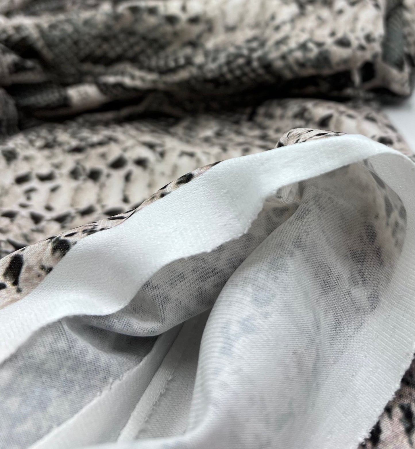 Snake Skin ITY Fabric - T9 Fabrics