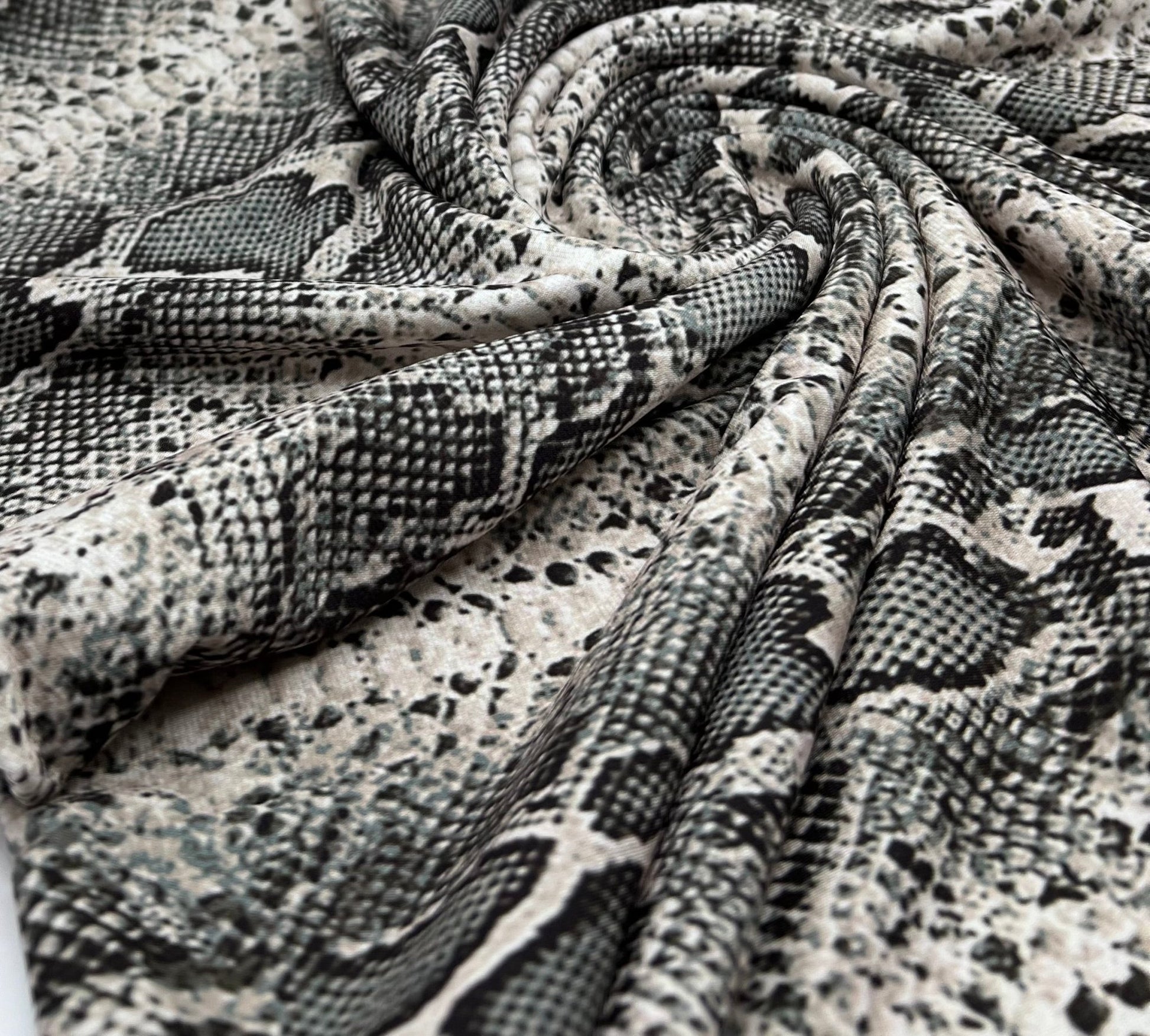 Snake Skin ITY Fabric - T9 Fabrics