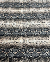 Snake Stone Print Velour Fabric - T9 Fabrics