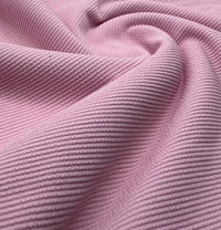 Soft Pink Crinkle Rib Stretch Fabric - T9 Fabrics