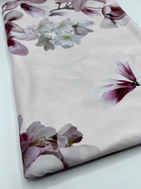 Soft Pink Floral ITY Fabric - T9 Fabrics