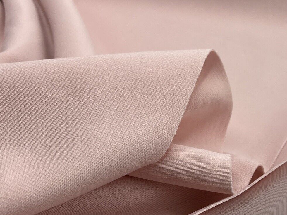 Soft Pink Plain Scuba Fabric - T9 Fabrics