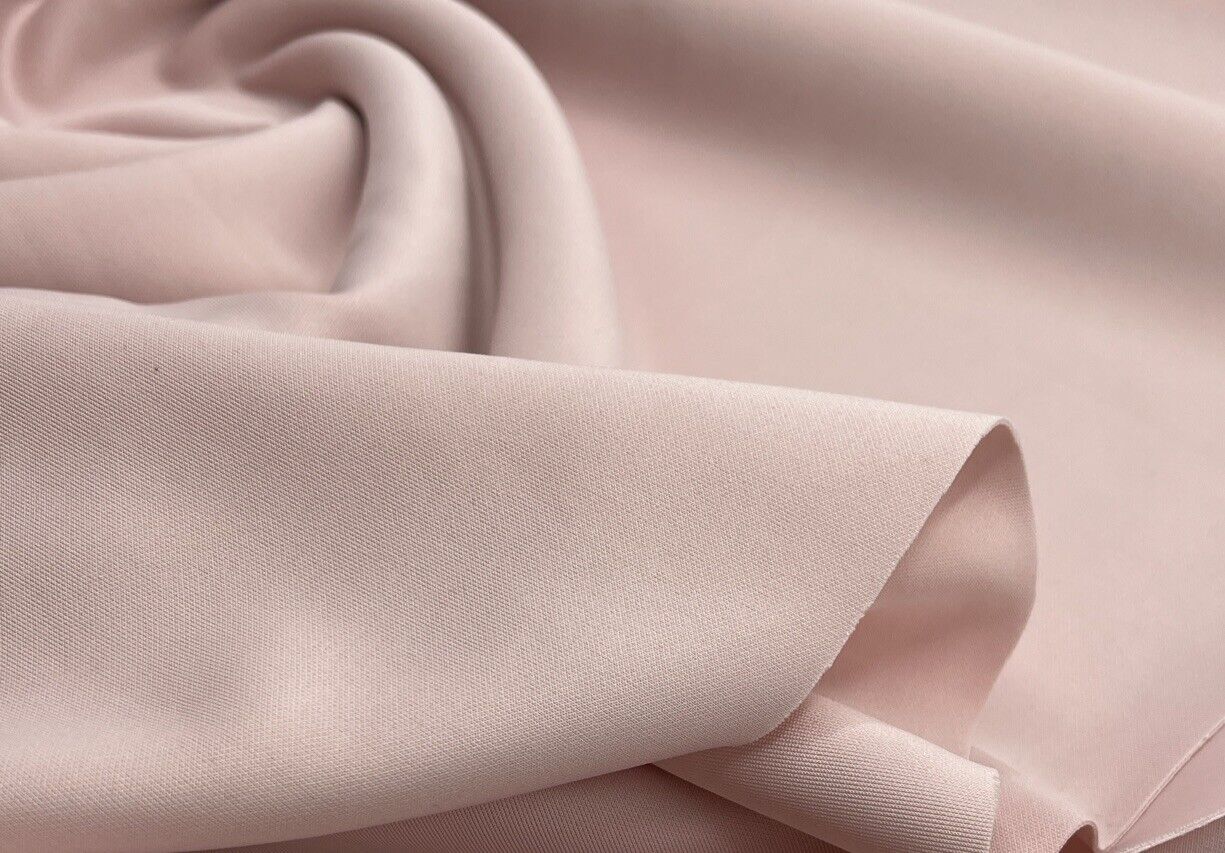 Soft Pink Plain Scuba Fabric - T9 Fabrics