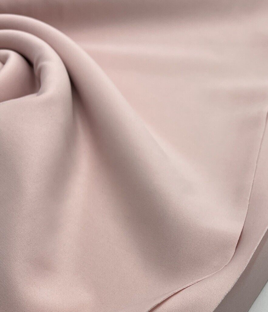 Soft Pink Plain Scuba Fabric - T9 Fabrics