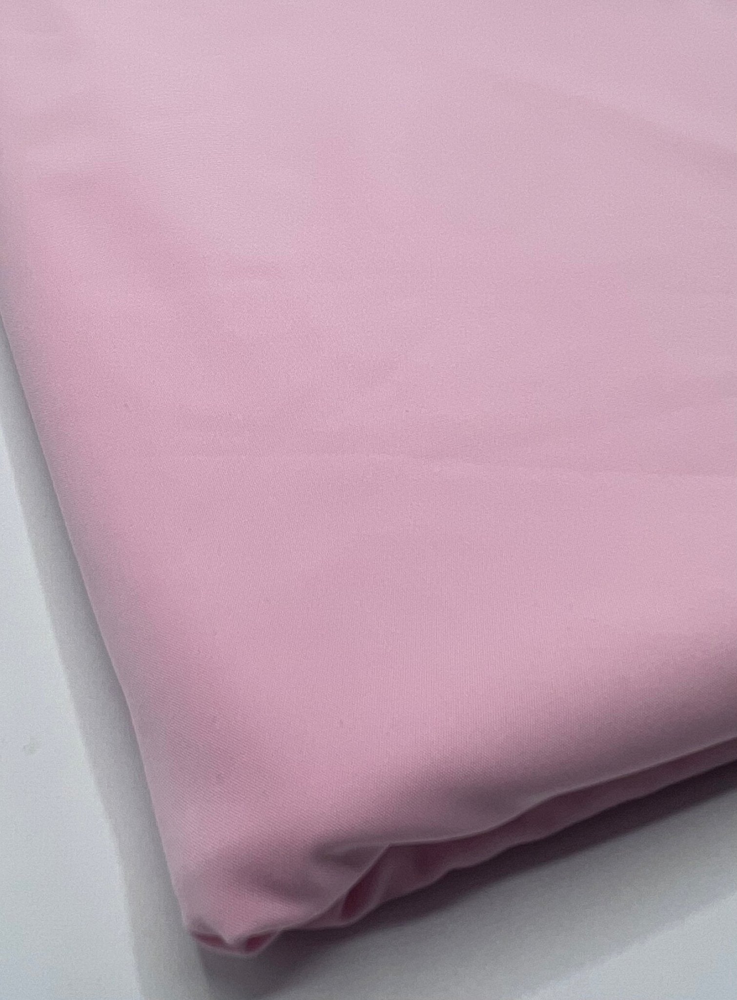 Soft Pink Plain Soft Touch Stretch Fabric - T9 Fabrics