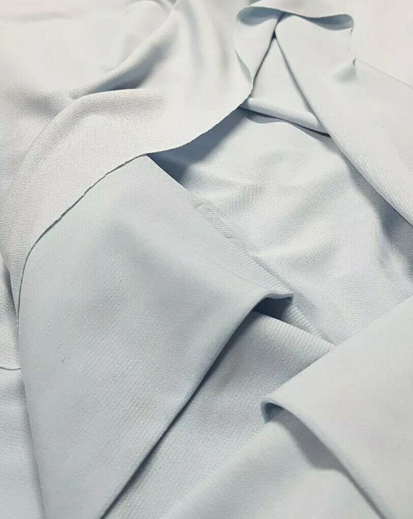 Soft Powder Blue ITY Fabric - T9 Fabrics