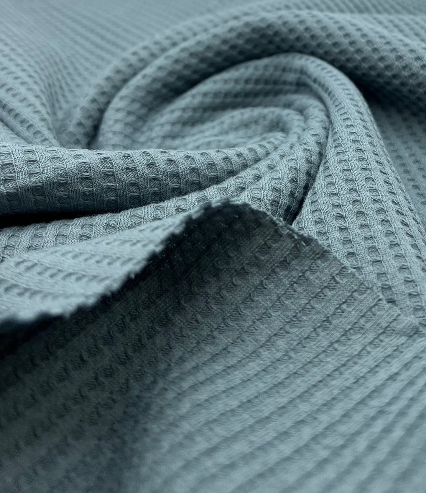 Soft Waffle Cotton Jersey Fabric 210 GSM 4 Way Stretch - T9 Fabrics