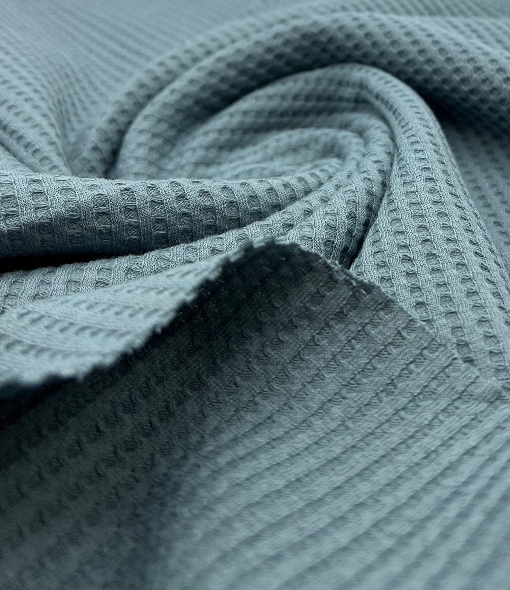 Soft Waffle Cotton Jersey Fabric 210 GSM 4 Way Stretch - T9 Fabrics