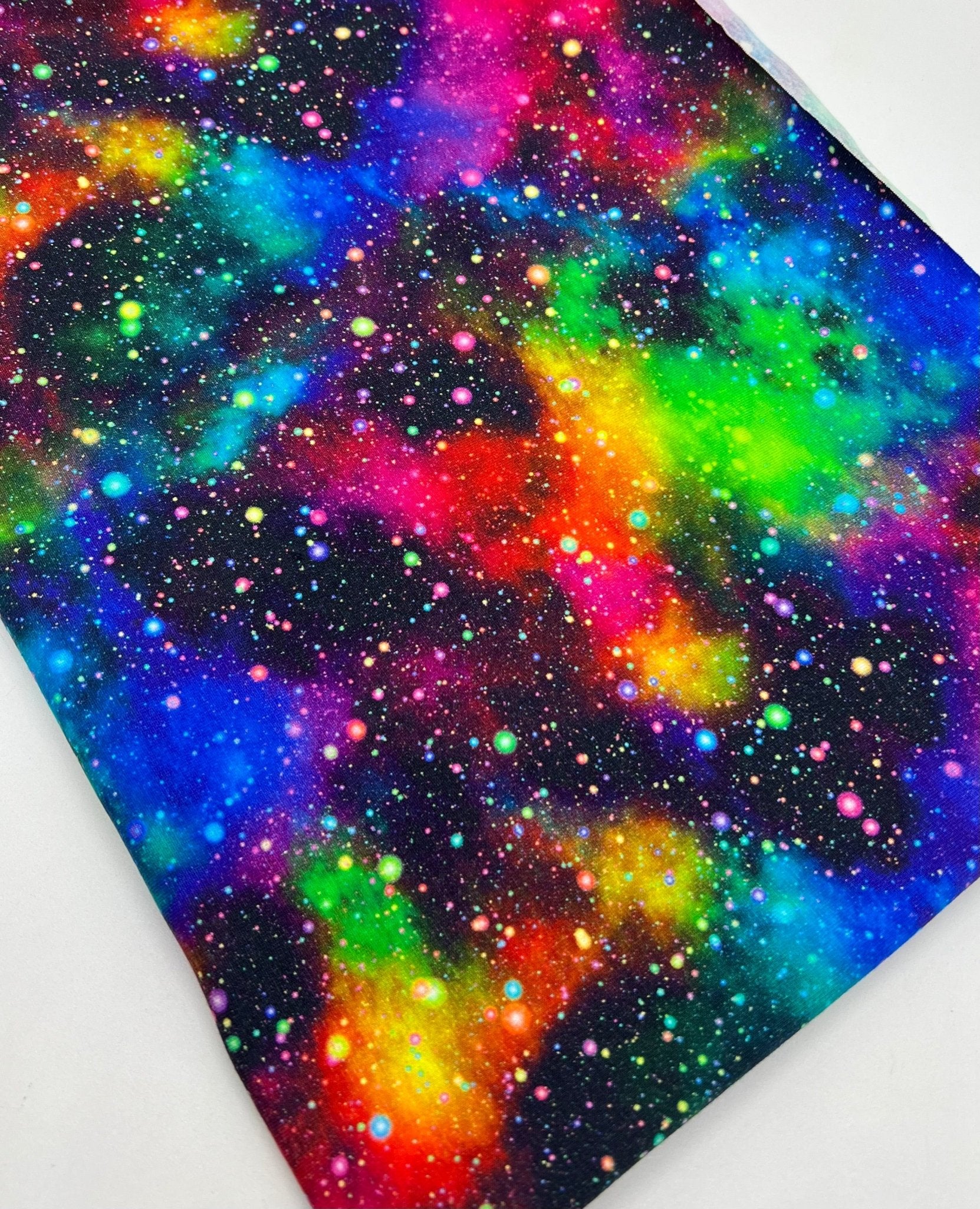 Speckled Galaxy Print Cotton Stretch Jersey 200 GSM 95/5 Lycra 4 Way Stretch - T9 Fabrics