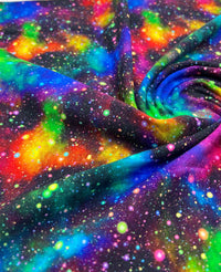 Speckled Galaxy Print Cotton Stretch Jersey 200 GSM 95/5 Lycra 4 Way Stretch - T9 Fabrics