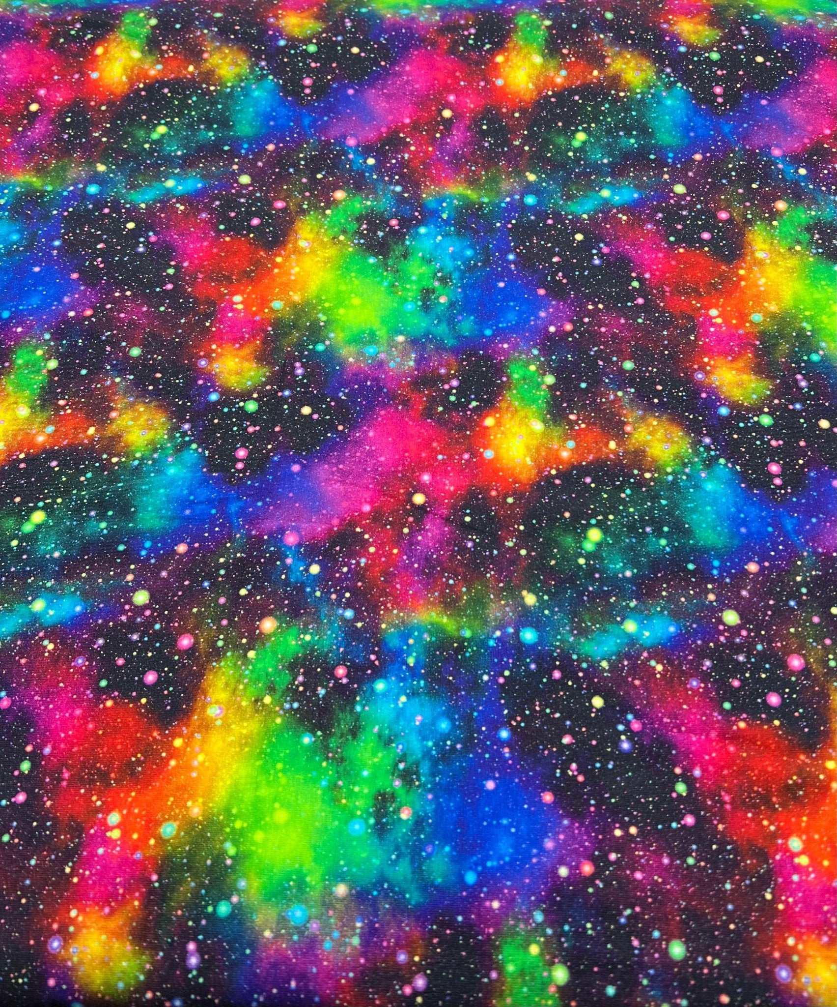 Speckled Galaxy Print Cotton Stretch Jersey 200 GSM 95/5 Lycra 4 Way Stretch - T9 Fabrics