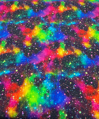 Speckled Galaxy Print Cotton Stretch Jersey 200 GSM 95/5 Lycra 4 Way Stretch - T9 Fabrics