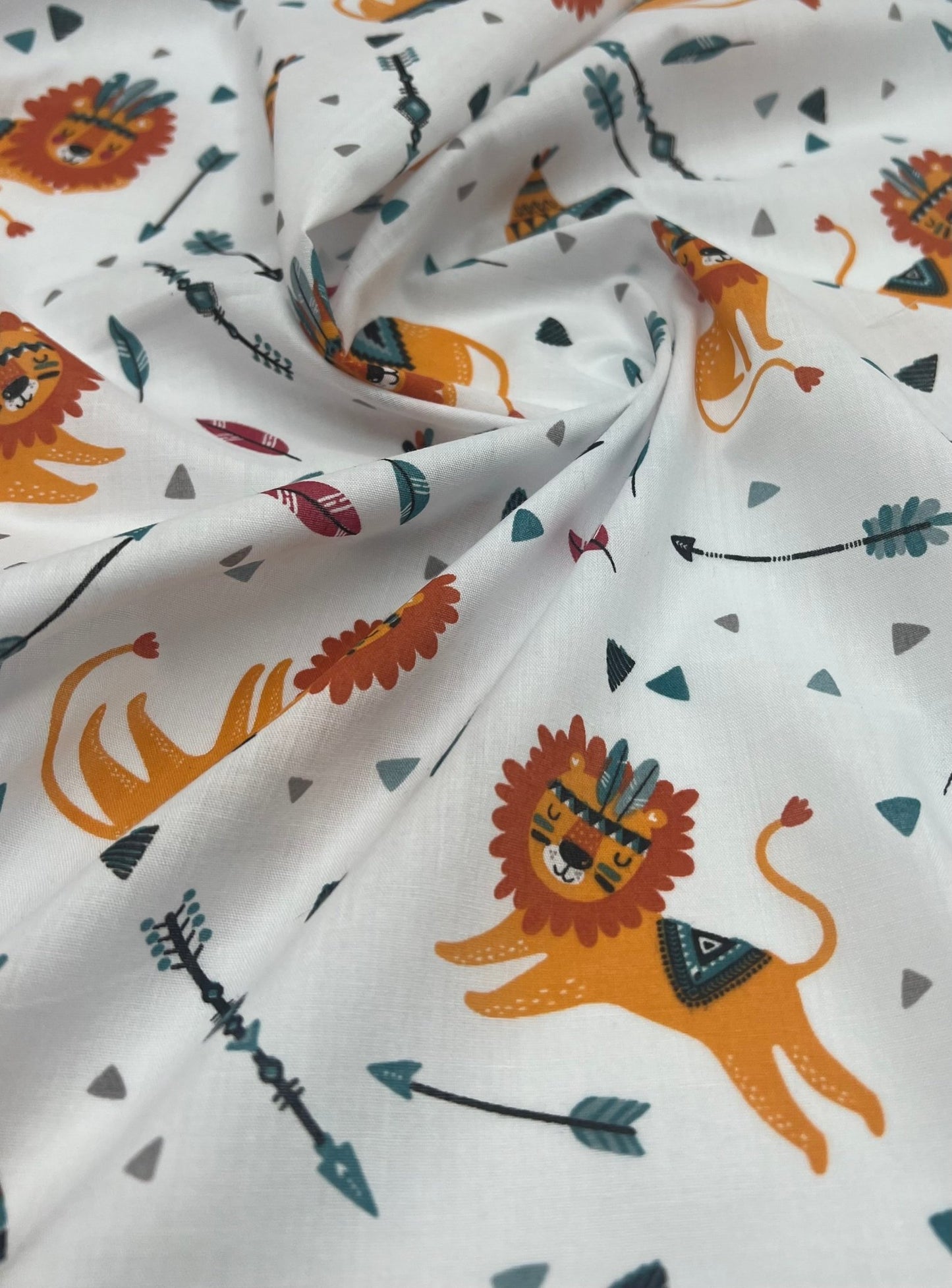 Spooky Halloween Printed Poly Cotton 90 GSM 80/20 44 Inch Non Stretch - T9 Fabrics